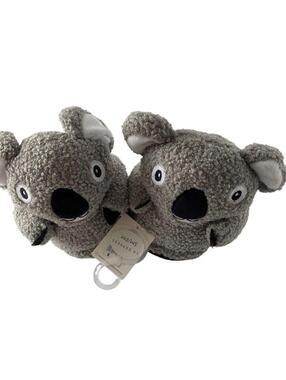 Koala Slippers Cute Koala Face House Slip On Slippers with Grips New Ladies
